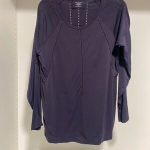 Athleta Purple Long Sleeve Top